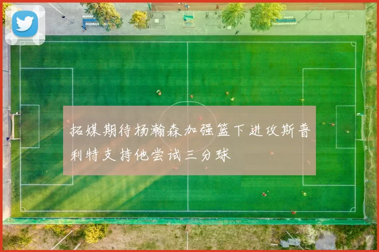 拓媒期待杨瀚森加强篮下进攻斯普利特支持他尝试三分球